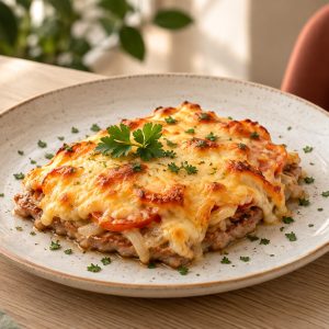 Мясо по-французски