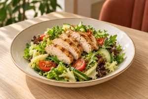 Микс с куриной грудкой