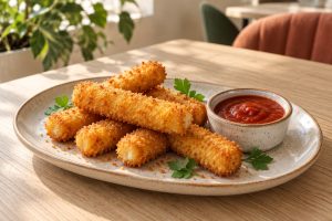 Сырные палочки в панировке