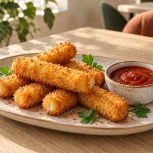 Сырные палочки в панировке